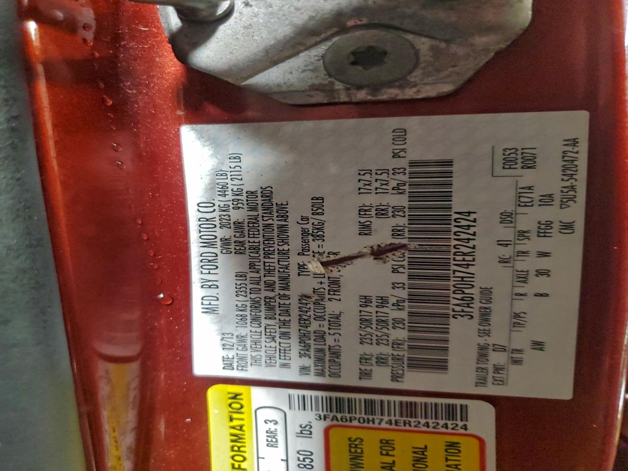 Ford Fusion Se Image 9