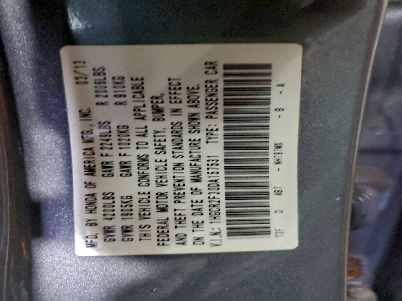 Honda Accord Lx Image 7