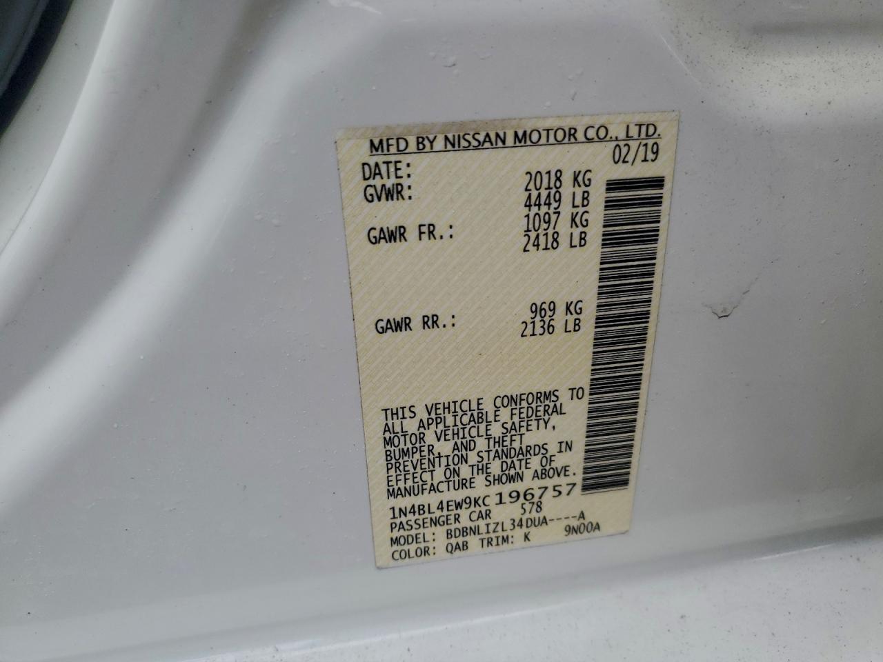 Nissan Altima Sl Image 5