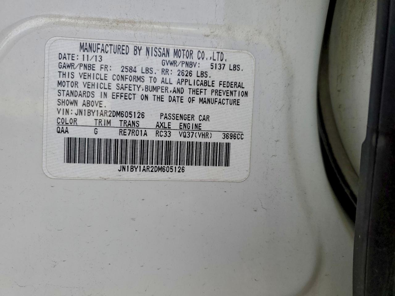 INFINITI M37 X Image 9