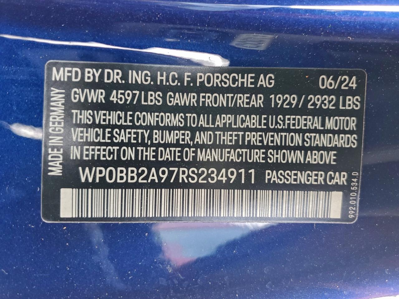 Porsche 911 Targa 4s Image 13