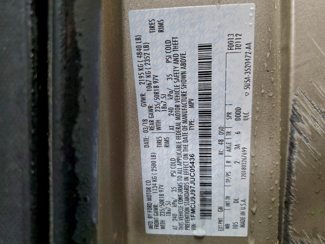 Ford Escape Titanium Image 4