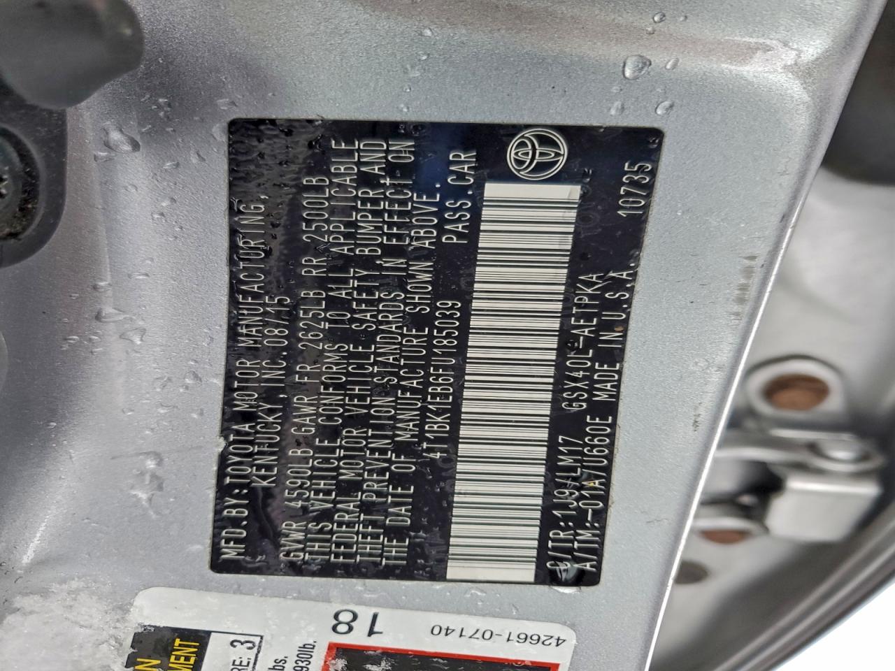 Toyota Avalon Xle Image 12