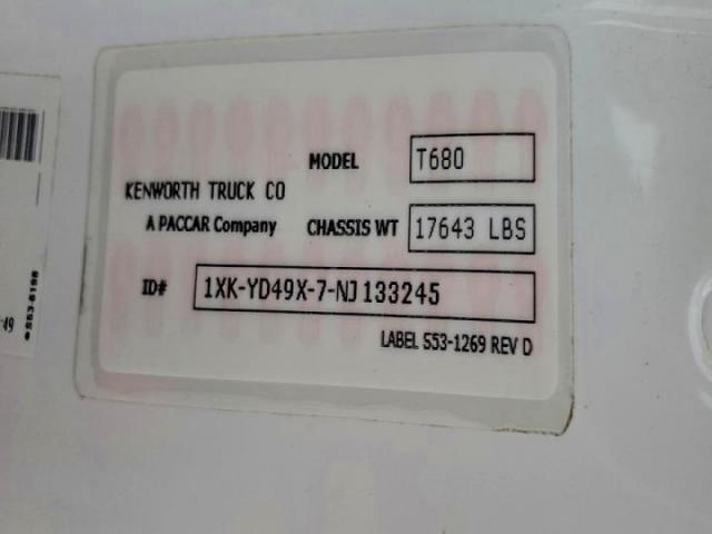 Kenworth Constructi T680 Image 9