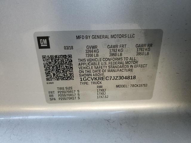 Chevrolet Silverado K1500 Lt Image 8