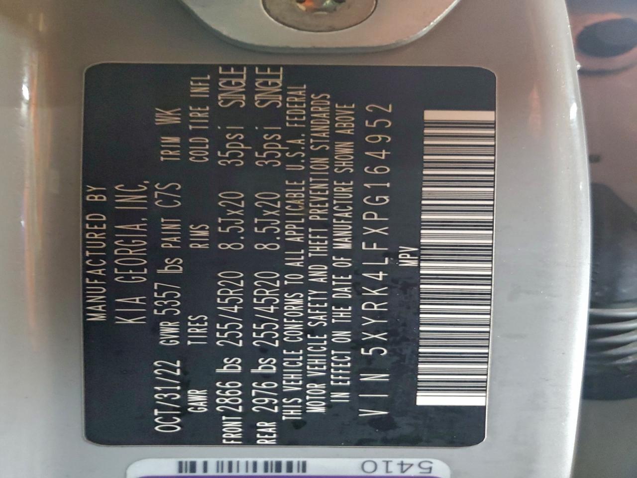 Kia Sorento Sx Image 3