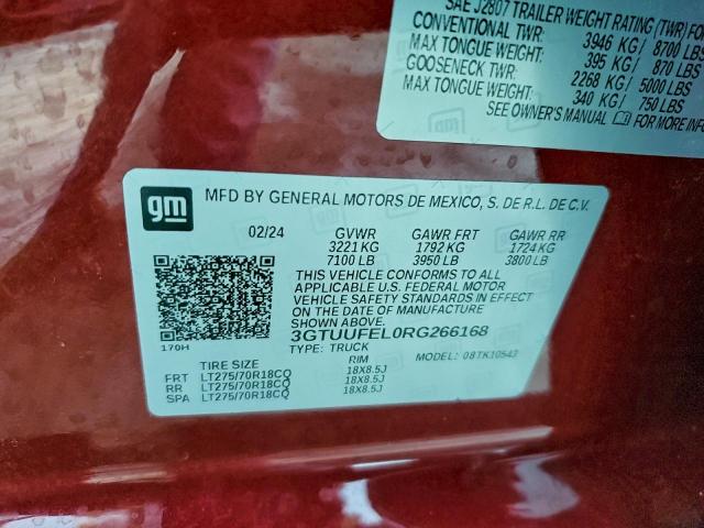 GMC Sierra K1500 At4x Image 11