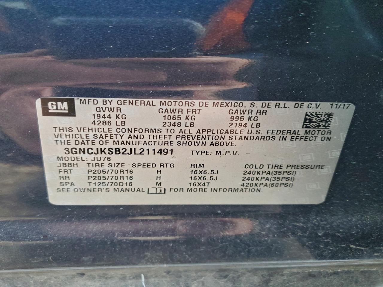 Chevrolet Trax Ls Image 4