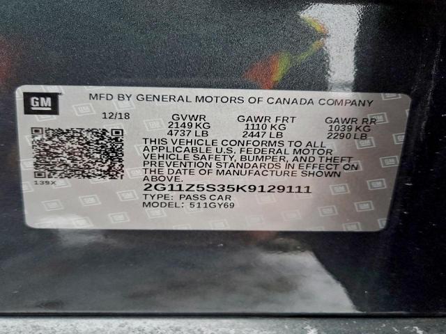 Chevrolet Impala Lt Image 10