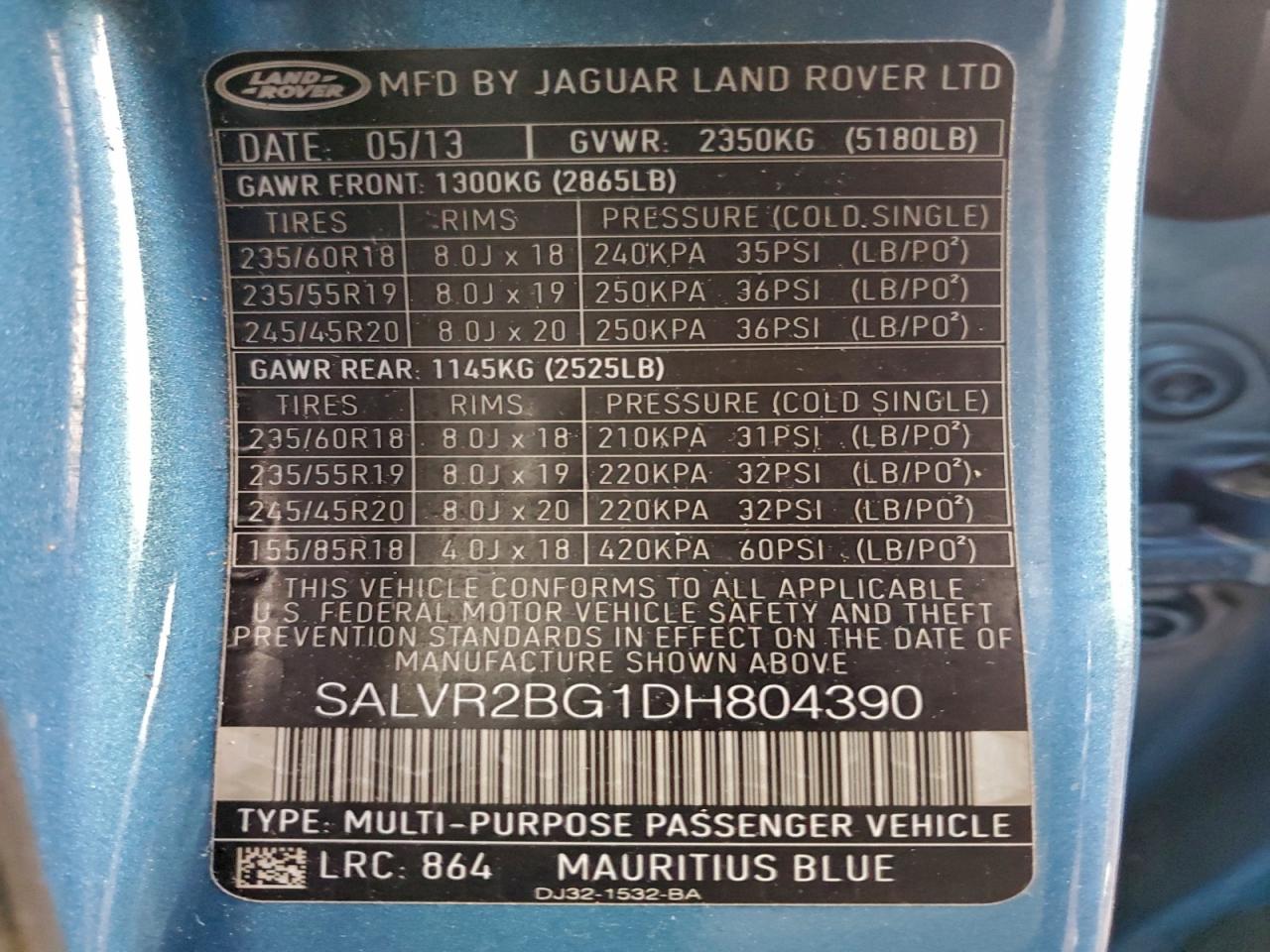 Land Rover Range Rover Pure Premium Image 12