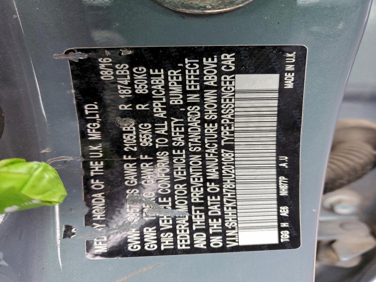 Honda Civic Exl Image 11