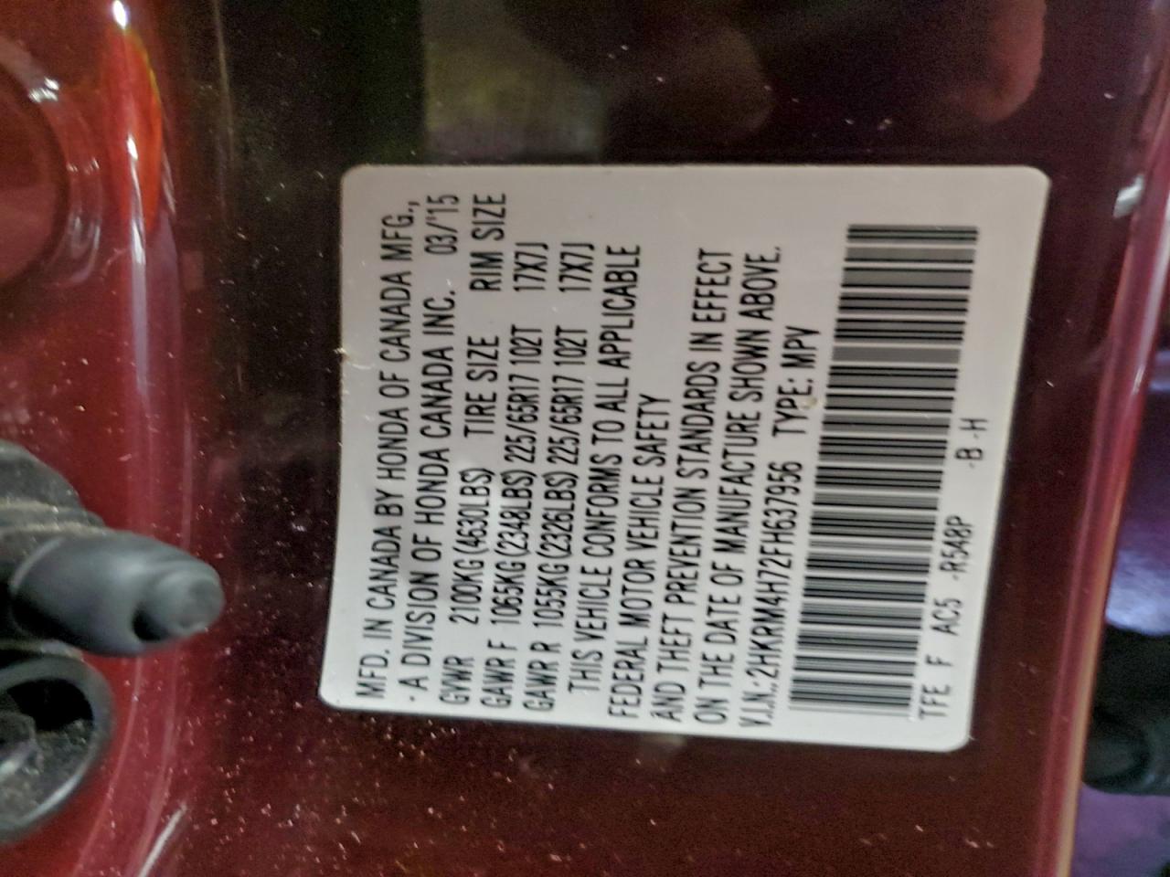 Honda Crv Exl Image 13