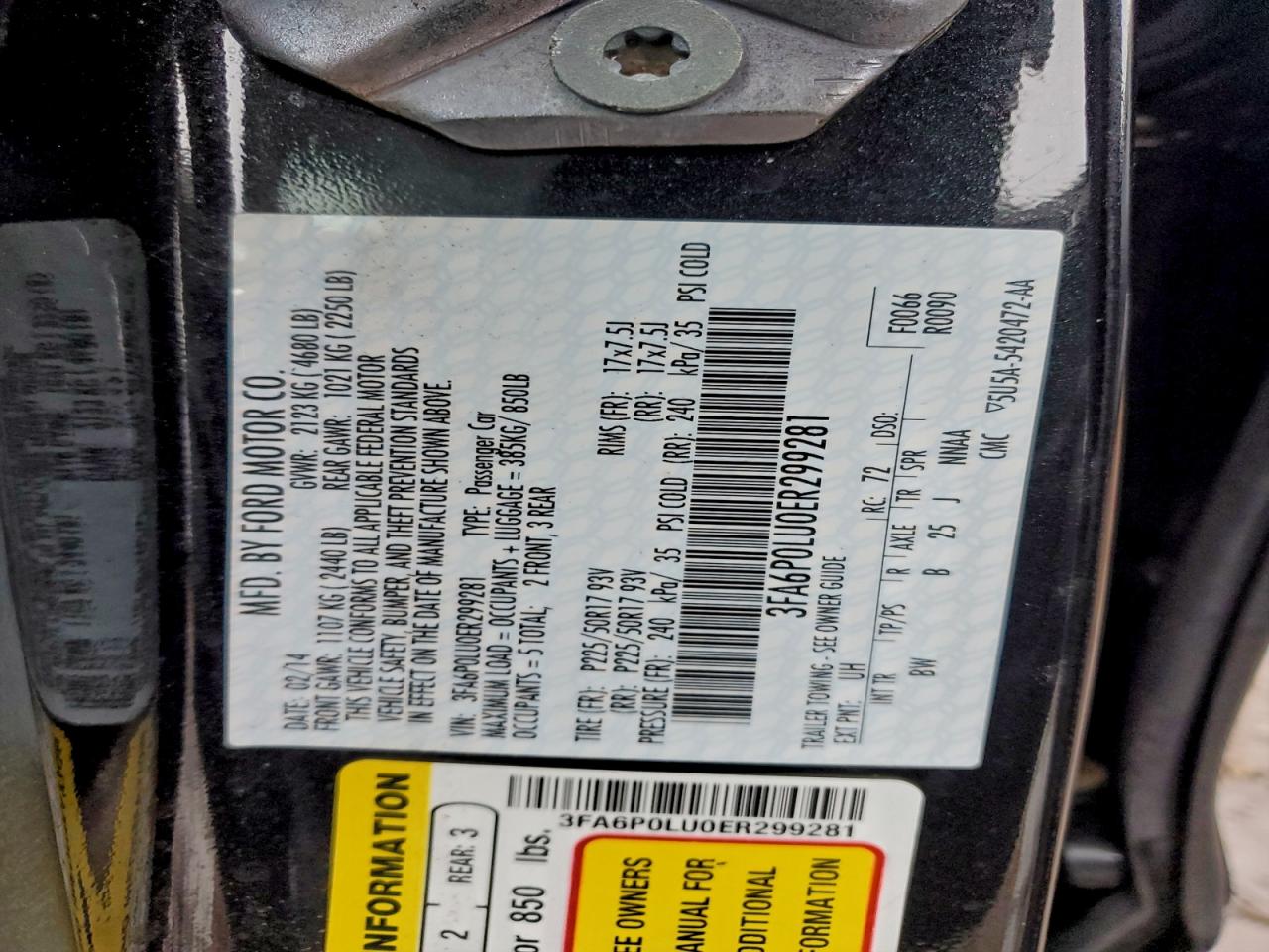 Ford Fusion Se Hybrid Image 12