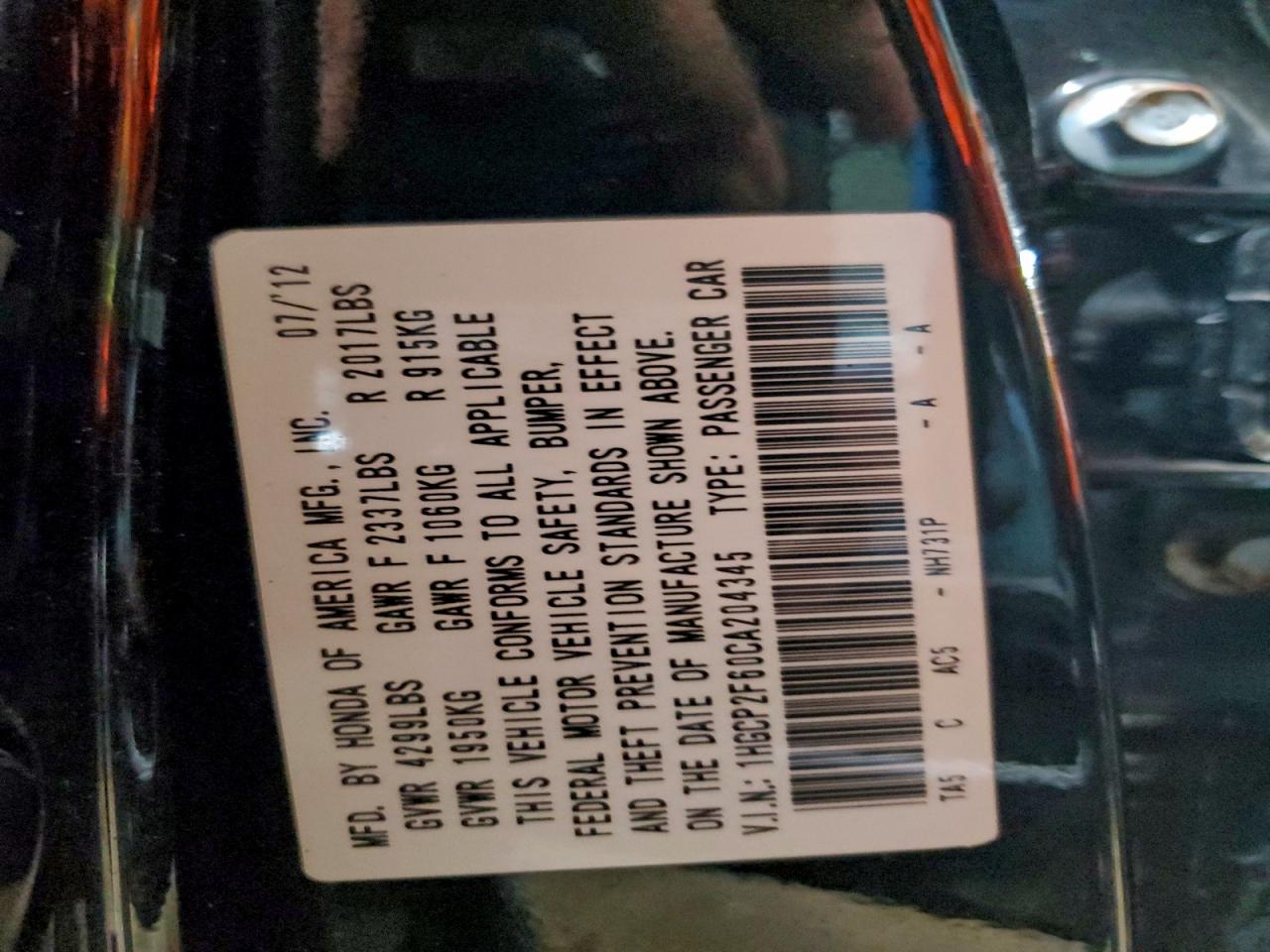 Honda Accord Se Image 10