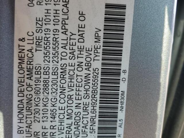 Honda Odyssey Elite Image 12