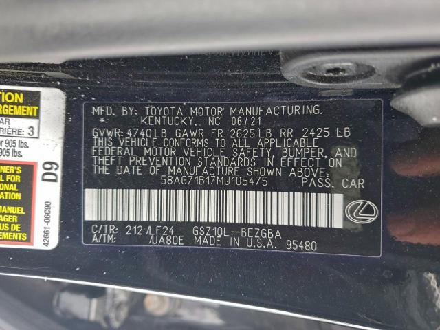 Lexus Es 350 Base Image 10