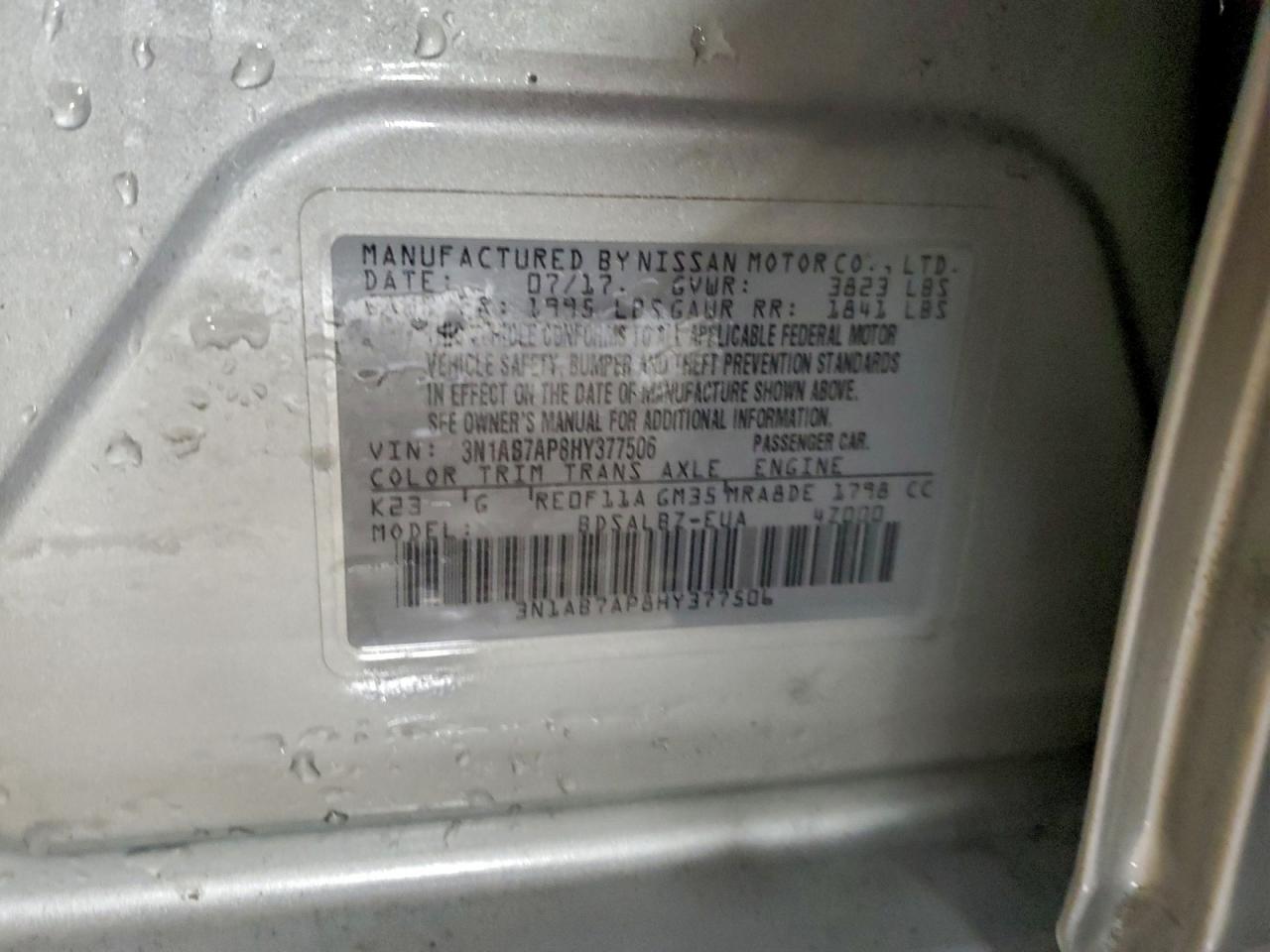 Nissan Sentra S Image 10