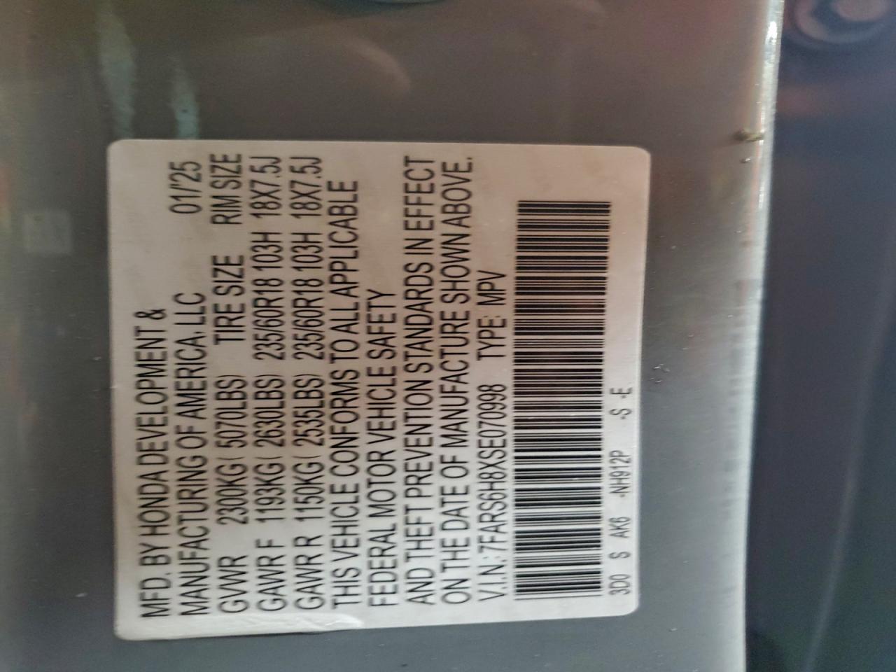 Honda Crv Sport-l Image 4