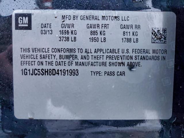 Chevrolet Sonic Lt Image 7