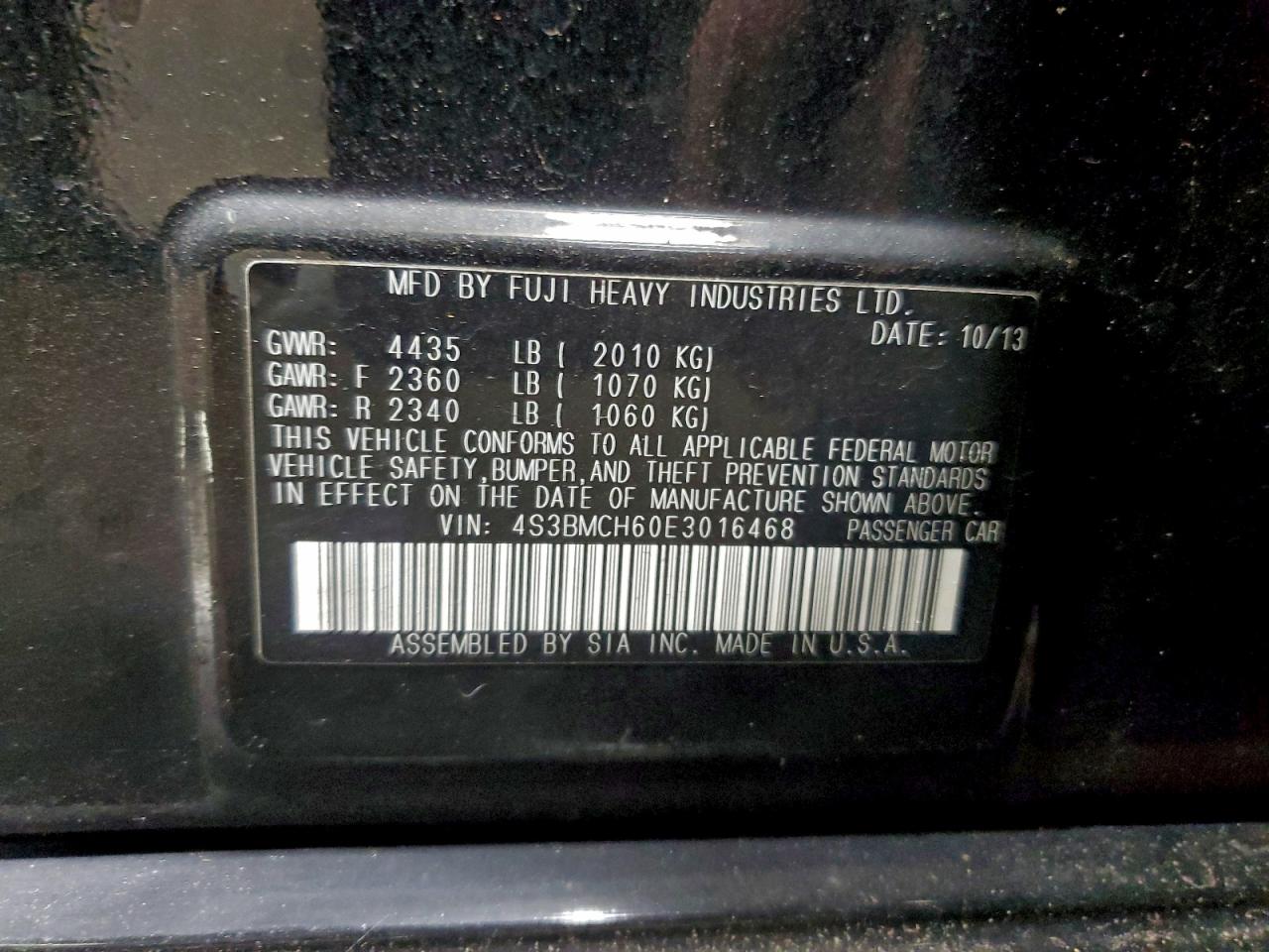 Subaru Legacy 2.5i Sport Image 10