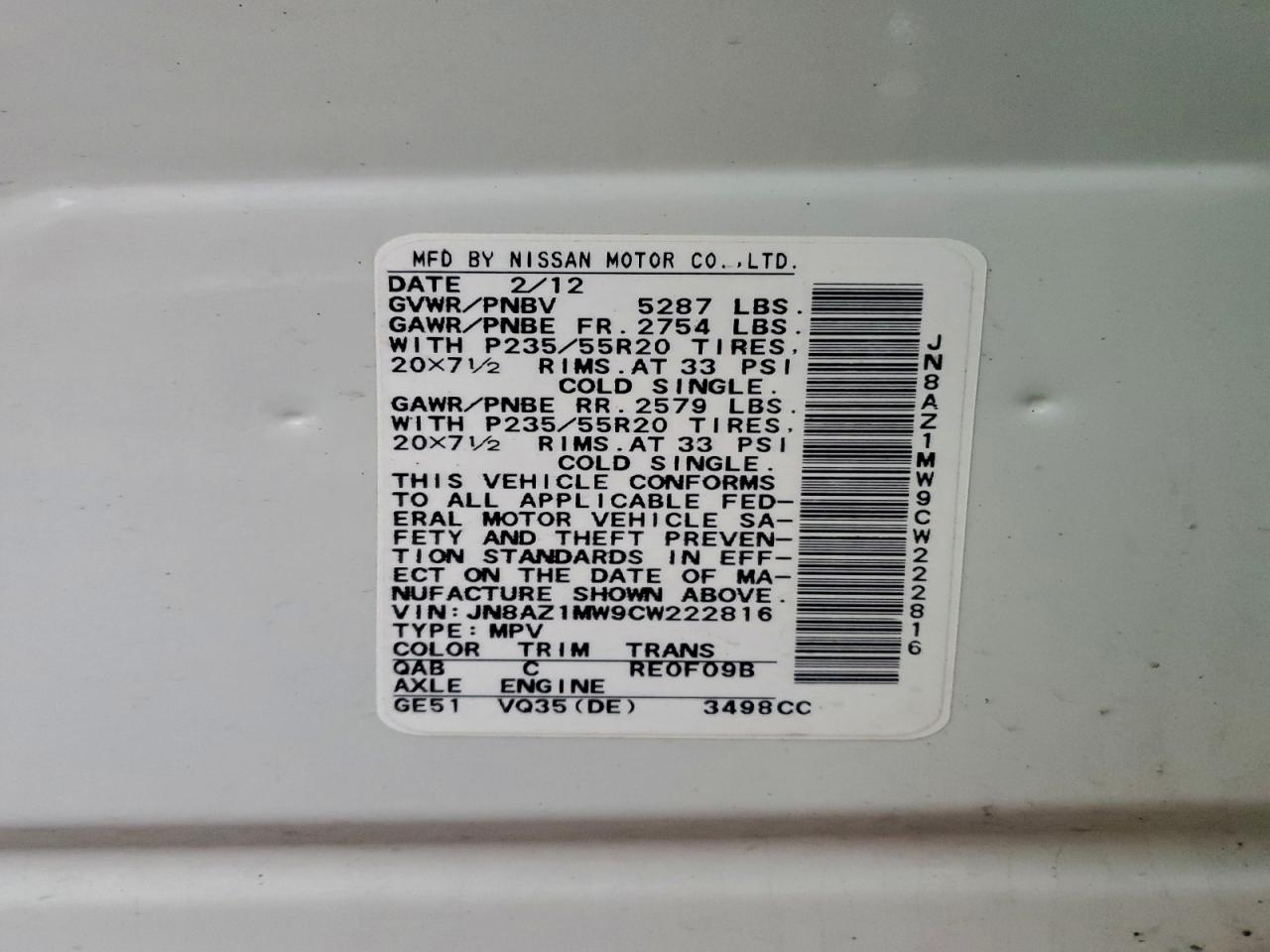 Nissan Murano S Image 4