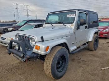  Salvage Jeep Wrangler